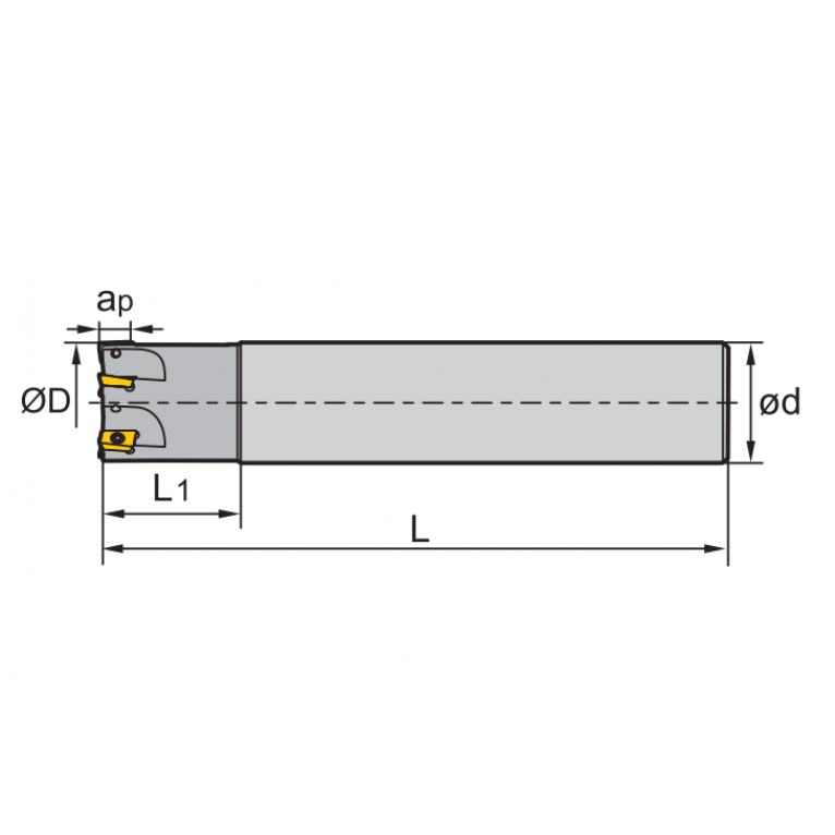EMP01-020-G20-AP11-03C Корпус фрезы ZCC-CT