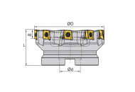 EMP09-125-B40-LN16-10C Корпус фрезы ZCC-CT