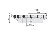 FMA07-160-C40-ON08-10 Корпус фрезы ZCC-CT