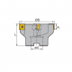 FMP02-050-A22-SE12-04C Корпус фрезы ZCC-CT