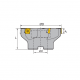 FMP02-125-B40-SE12-12 Корпус фрезы ZCC-CT