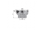 FMP12-080-A27-WN06-07C Корпус фрезы ZCC-CT
