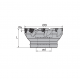 FMP12-125-B40-WN06-11C Корпус фрезы ZCC-CT