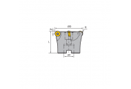 FMR02-050-A22-RC12-05C Корпус фрезы ZCC-CT