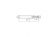 GM-2E-D1.0 Фреза твердосплавная ZCC-CT 