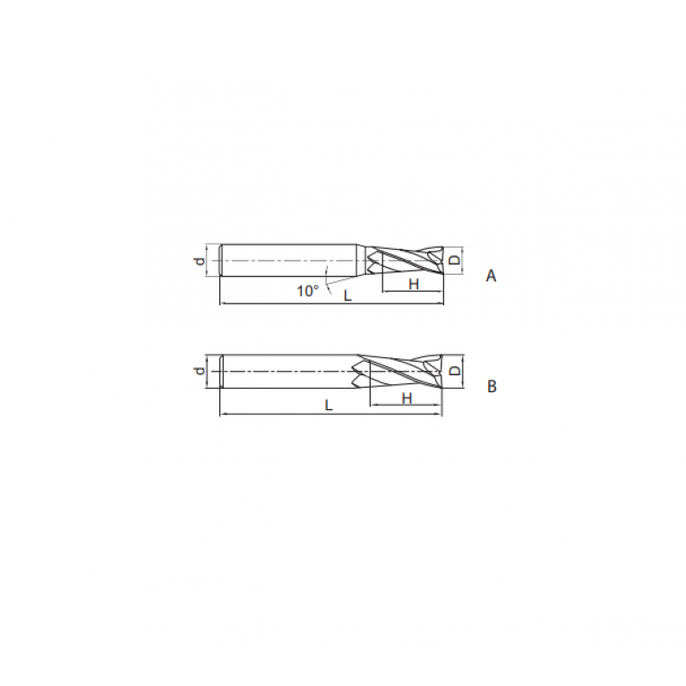 GM-2FL-D20.0 Фреза твердосплавная ZCC-CT