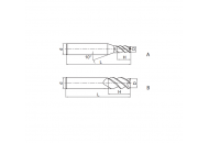 GM-3EL-D4.0 Фреза твердосплавная ZCC-CT 