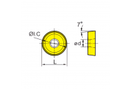 RCMX1606MO YBC152 Токарная пластина ZCC-CT