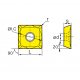 SEET09T308PER-APM Фрезерная пластина ZCC-CT