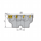 EMP02-100-B32-AP11-10 Корпус фрезы ZCC-CT