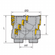 EMP03-080-B32-AP11-05 Корпус фрезы ZCC-CT