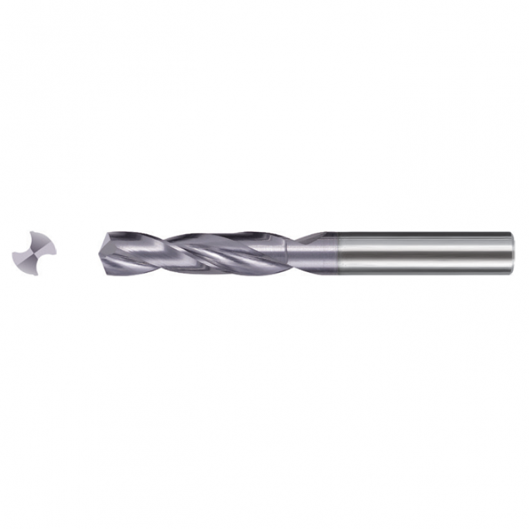 1534SU03-0090S Сверло твердосплавное 0.9 мм ZCC-CT