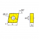 CNMG090308-EF YBG205 Токарная пластина ZCC-CT