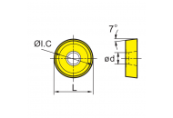 RCMX1606-MO YBG205 Токарная пластина ZCC-CT