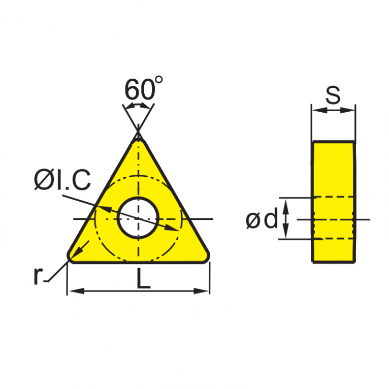 TNMG220408-EF YBG205 Токарная пластина ZCC-CT